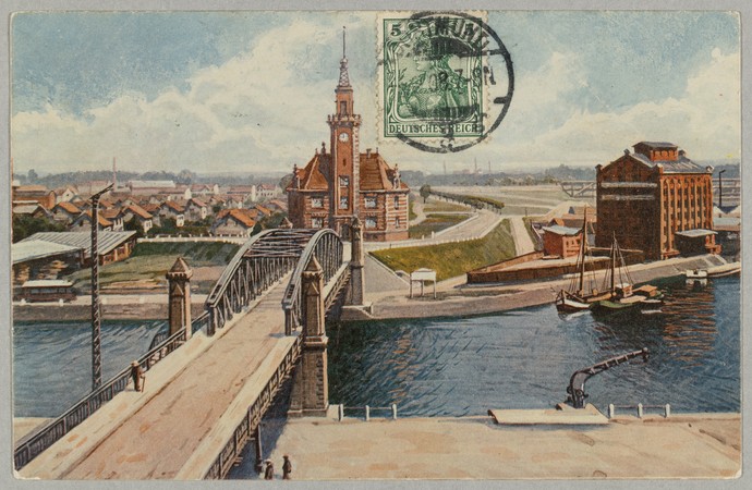 Postkarte aus der Kolonialzeit
